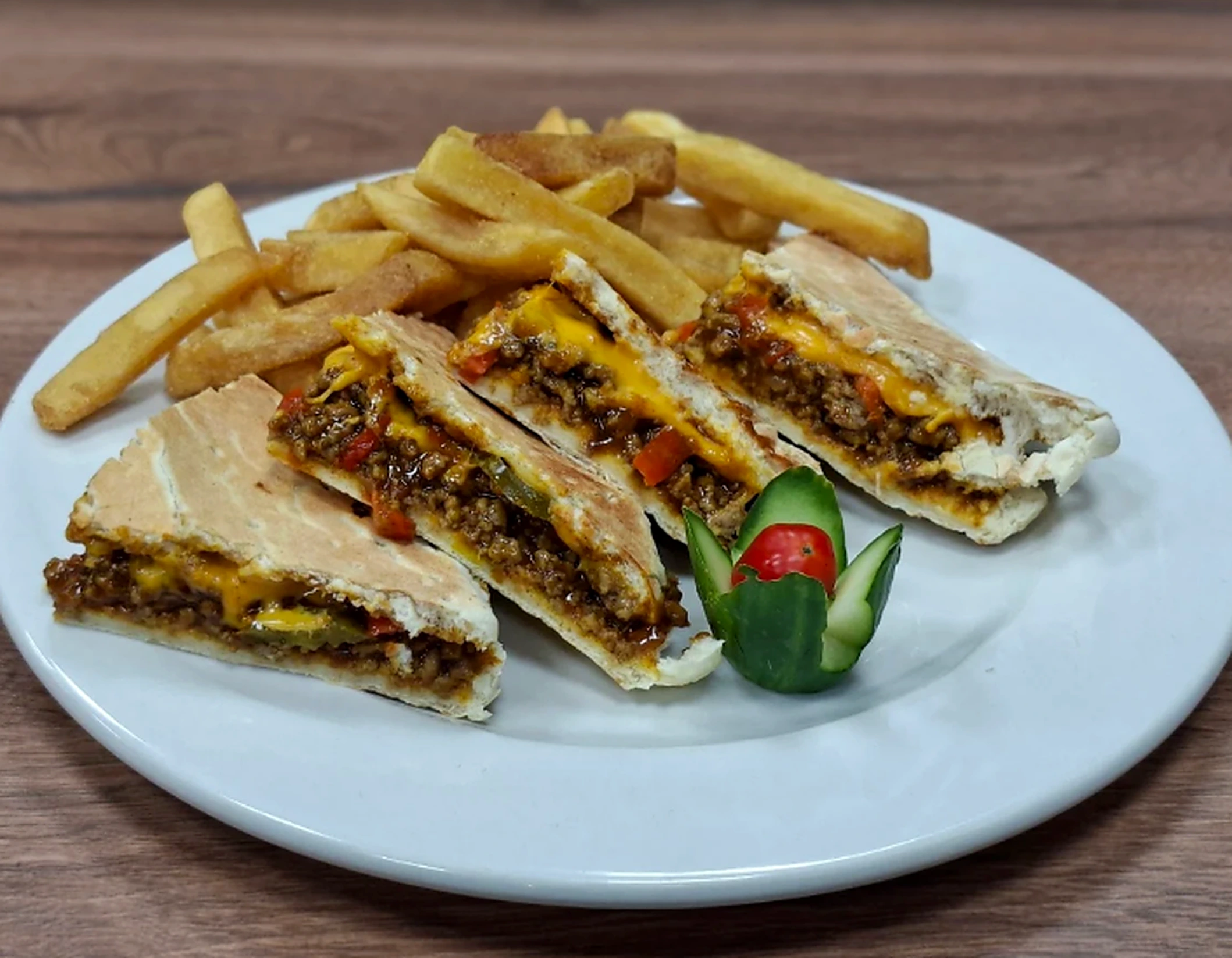 A hearty dish served at NewTown Brew